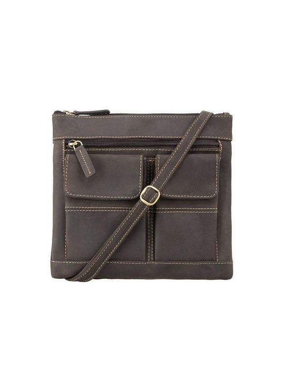 Женская кожаная сумка 18608/A Slim Bag Oil Brown (18608 OIL BRN) Visconti (322200291)