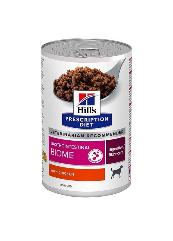 PD Gastrointestinal Biome - Консервований корм-дієта з куркою при розладах травлення для собак 370 г (052742058801) Hill's (339251235)