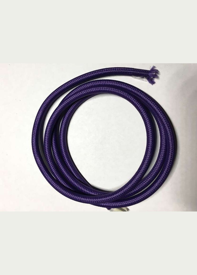 AMP кабель текстильний 2x0.75 purple Levistella (282843593)