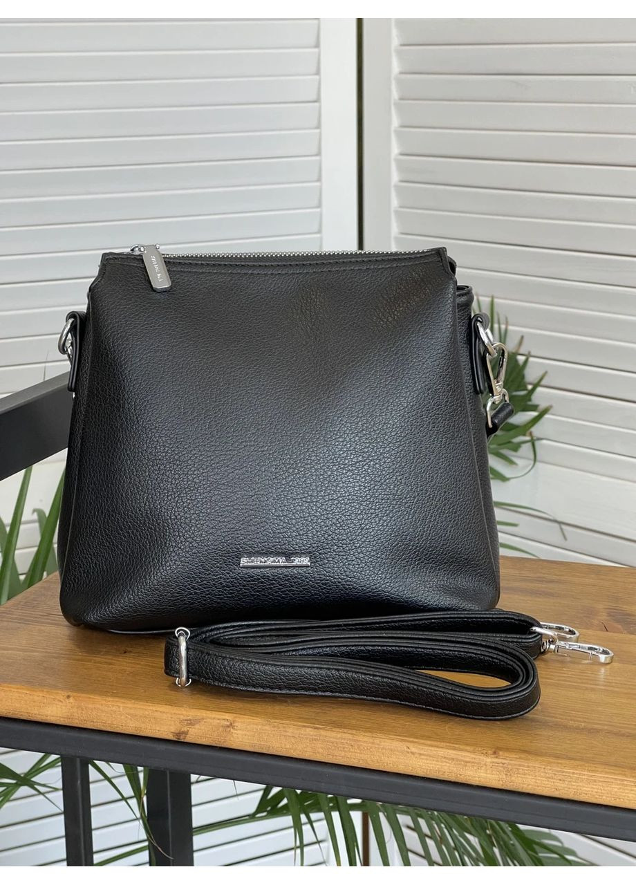 Сумка через плечо женская черная (883976) No Brand (367432069)