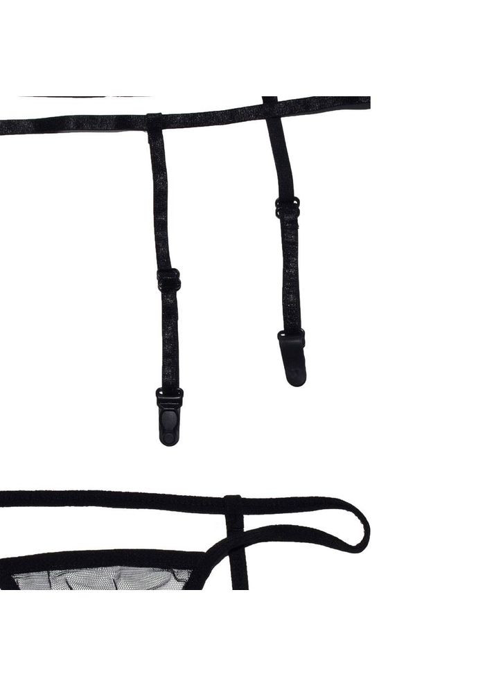 Пояс для панчіх з трусиками Т-стрінги еротичний набір China (317747412)