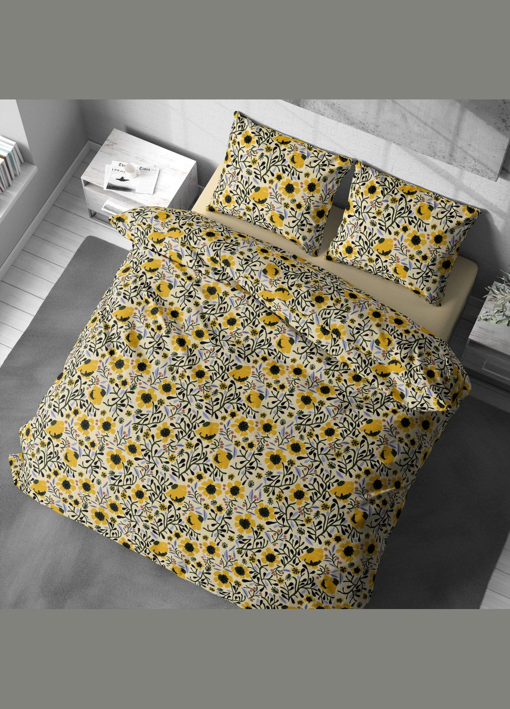 Комплект постільної білизни Сімейний полісатин Lelit (331788382)