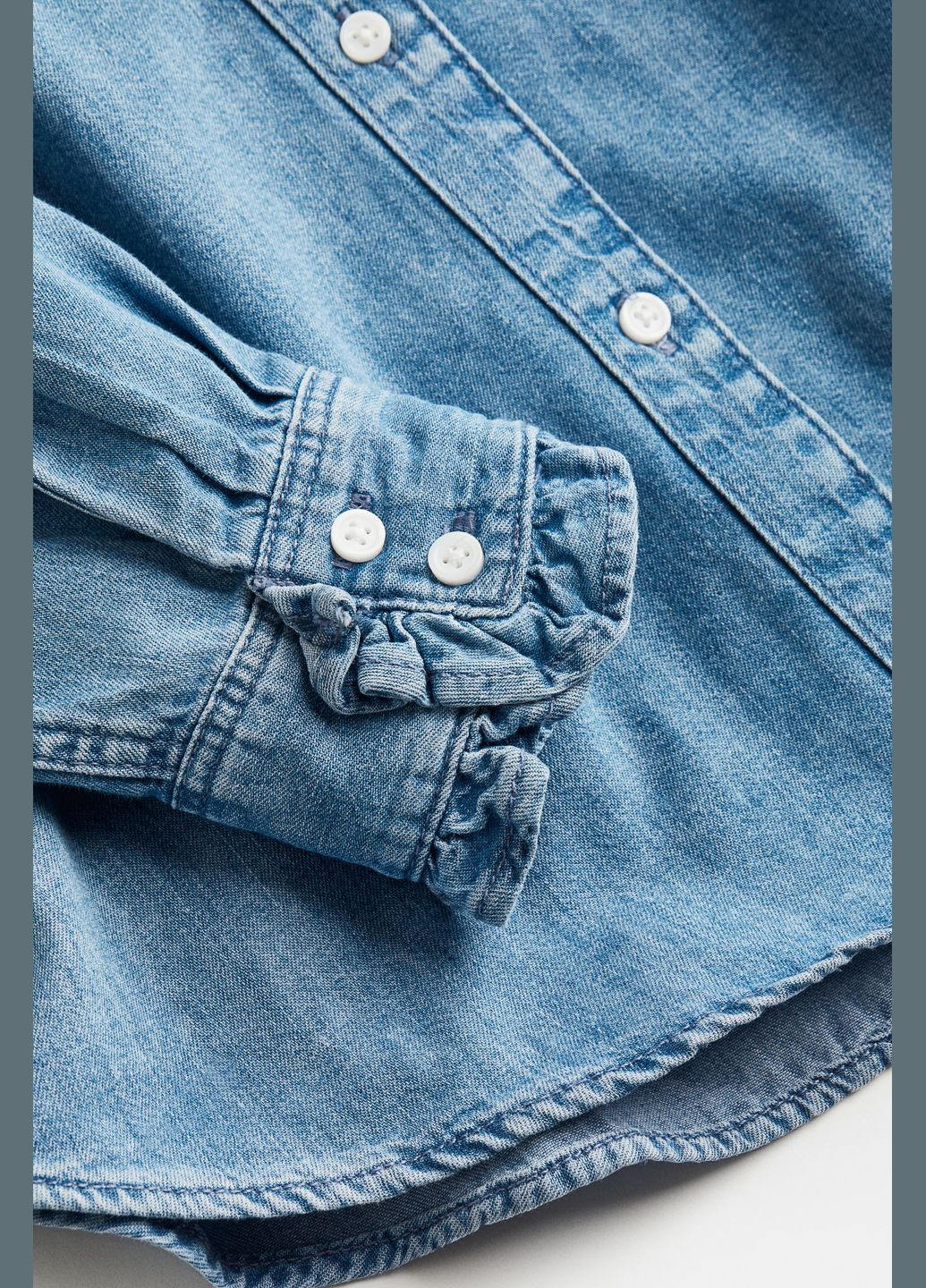 Рубашка джинсова H&M (278643435)