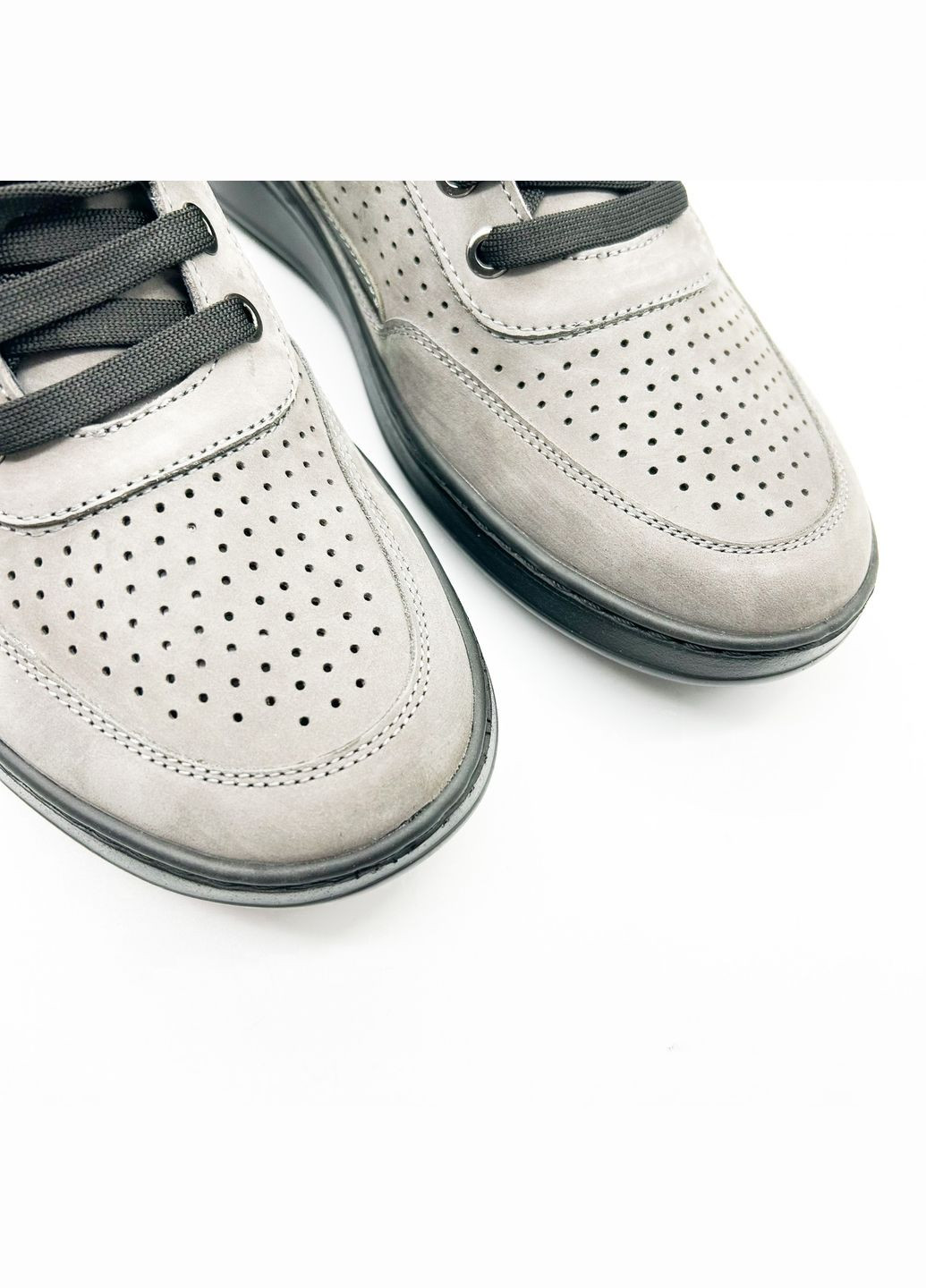Сірі Літні кросівки (р) нубук 0-2-2-7956 Stepter