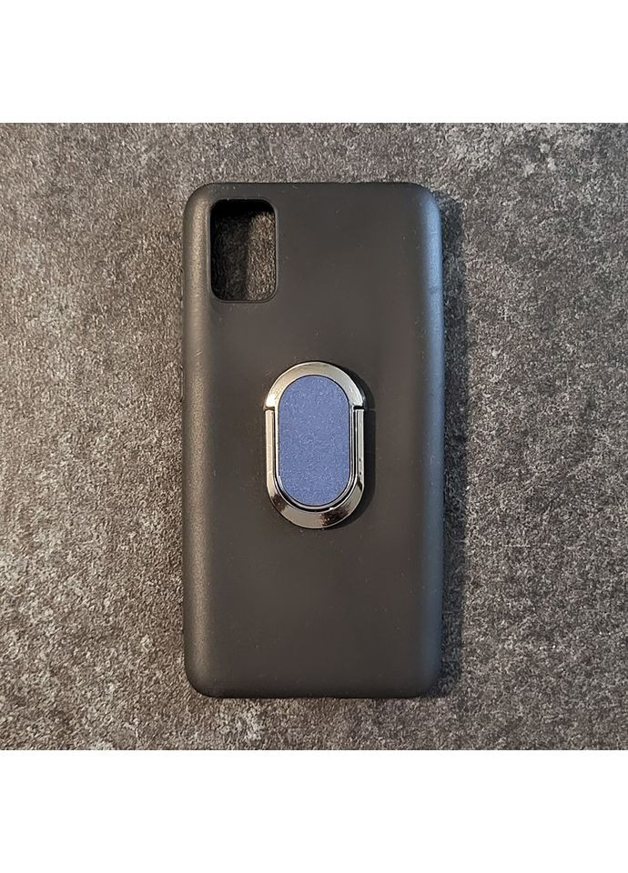 Чохол Shell Mate з Синім Кільцем для ZTE Blade A31 Black No Brand (361903896)