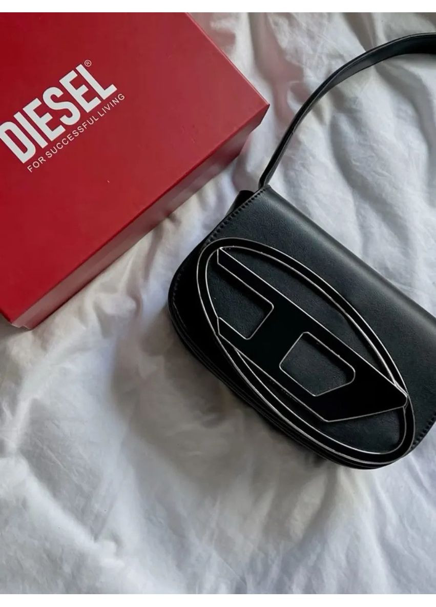 Жіноча сумка Diesel D002 біла No Brand (367041086)
