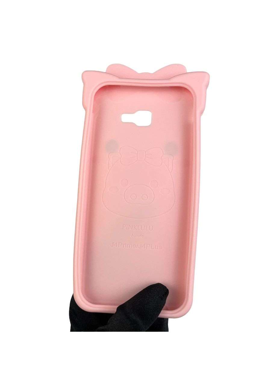 Чохол для Galaxy J4 Plus 2018 SM-J415 дитячий зі свинкою пепою на самсунг г4 плюс рожевий Samsung (366019872)