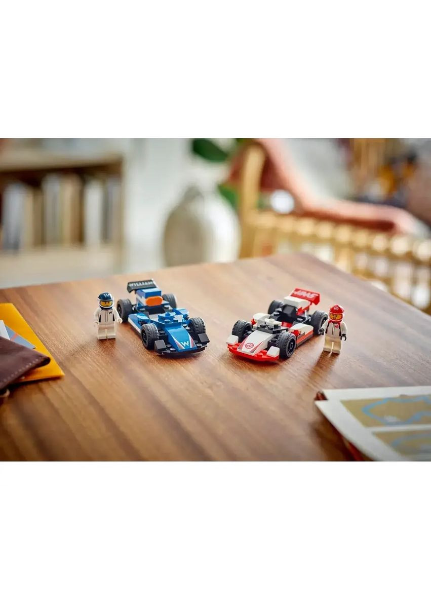 Конструктор City Bolides F1 Williams Racing та Haas F1, 92 деталі () Lego 60464 (328394005)