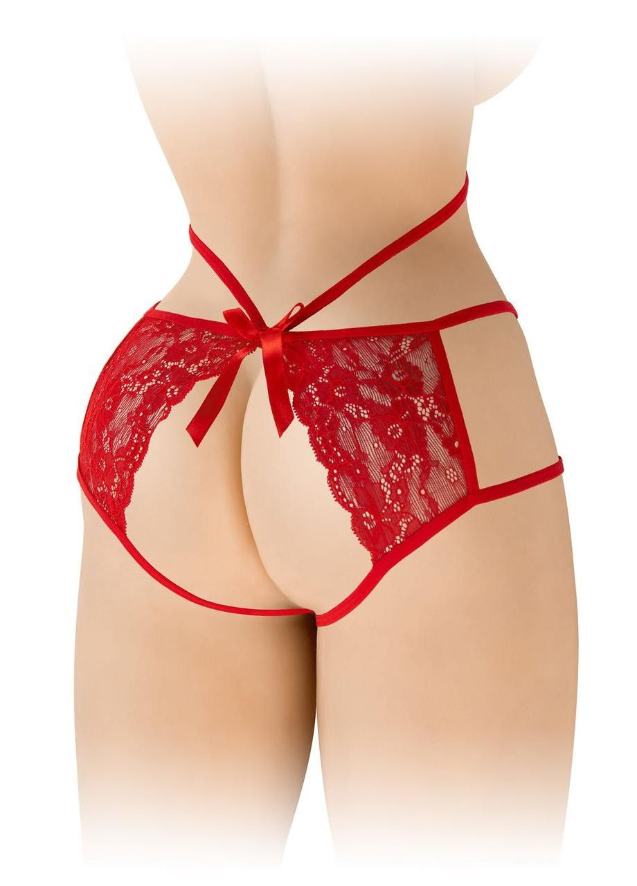 Трусики з відкритою попкою Nadia Red Fashion Secret (292862837)