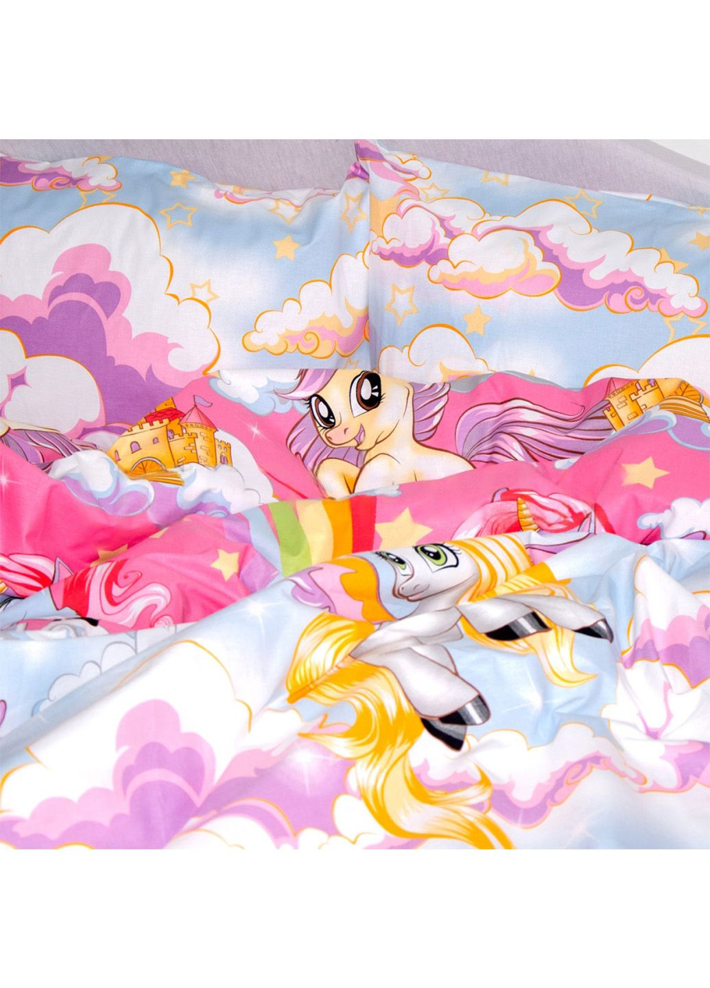 Комплект постільної білизни дитячий t337 Бязь набивна 215x145 см (наволочки 50x70) Ярослав (322036386)