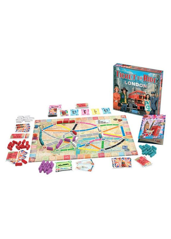 Настільна гра Квиток На Потяг: Лондон (Ticket To Ride: London) (англ) ( ) Days of Wonder LFCACE117 (372646256)