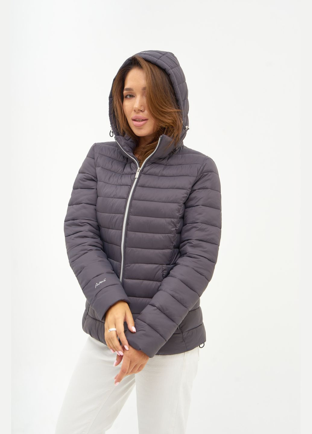 Вітровка темно-сіра ультралегка S Avecs (330625284}