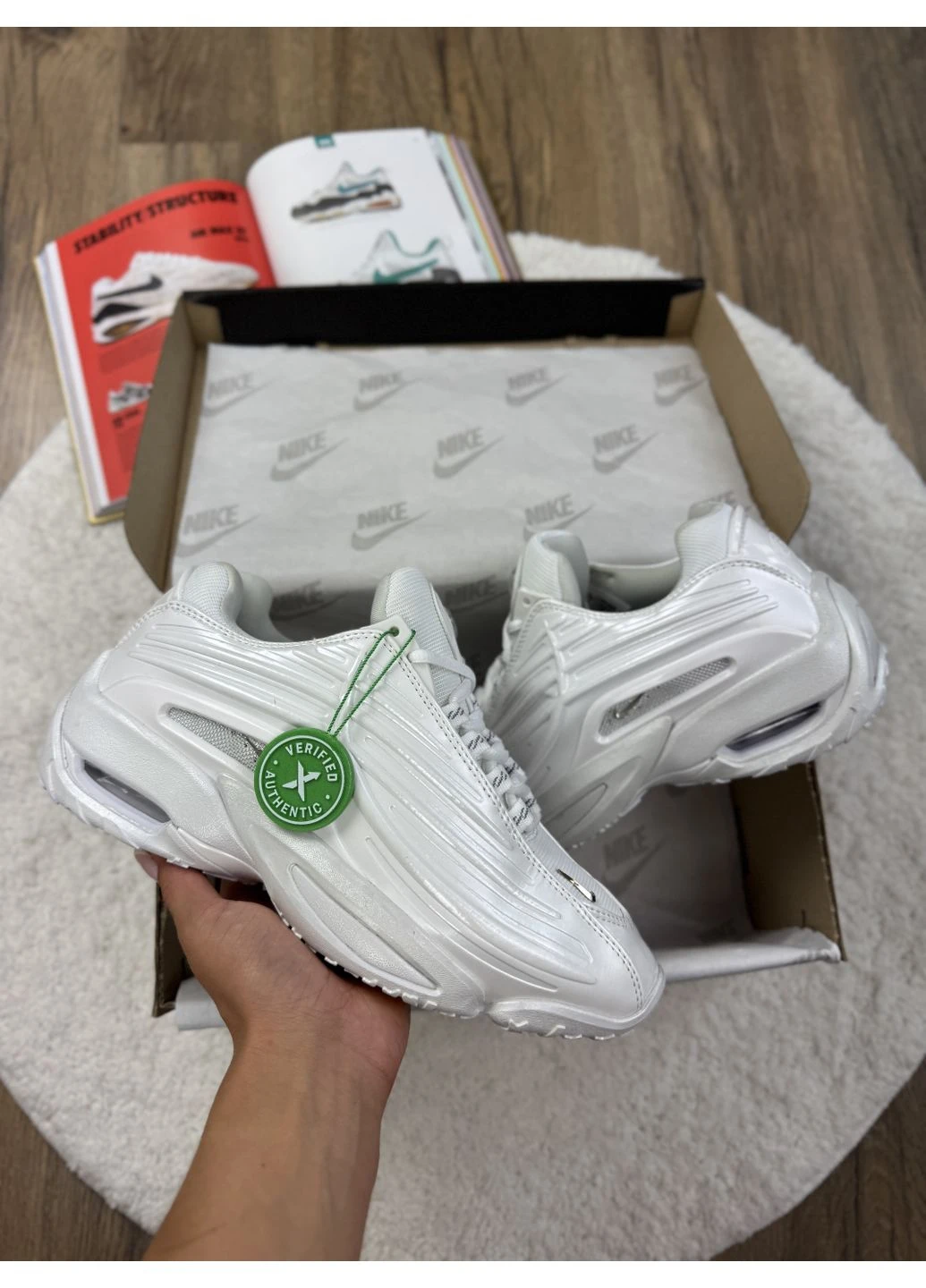 КРОСІВКИ ЖІНОЧІ NIKE HOT STEP 2 DRAKE NOCTA WHITE НАЙК ХОТ СТЕП БІЛІ No Brand білі демісезони (392016741)