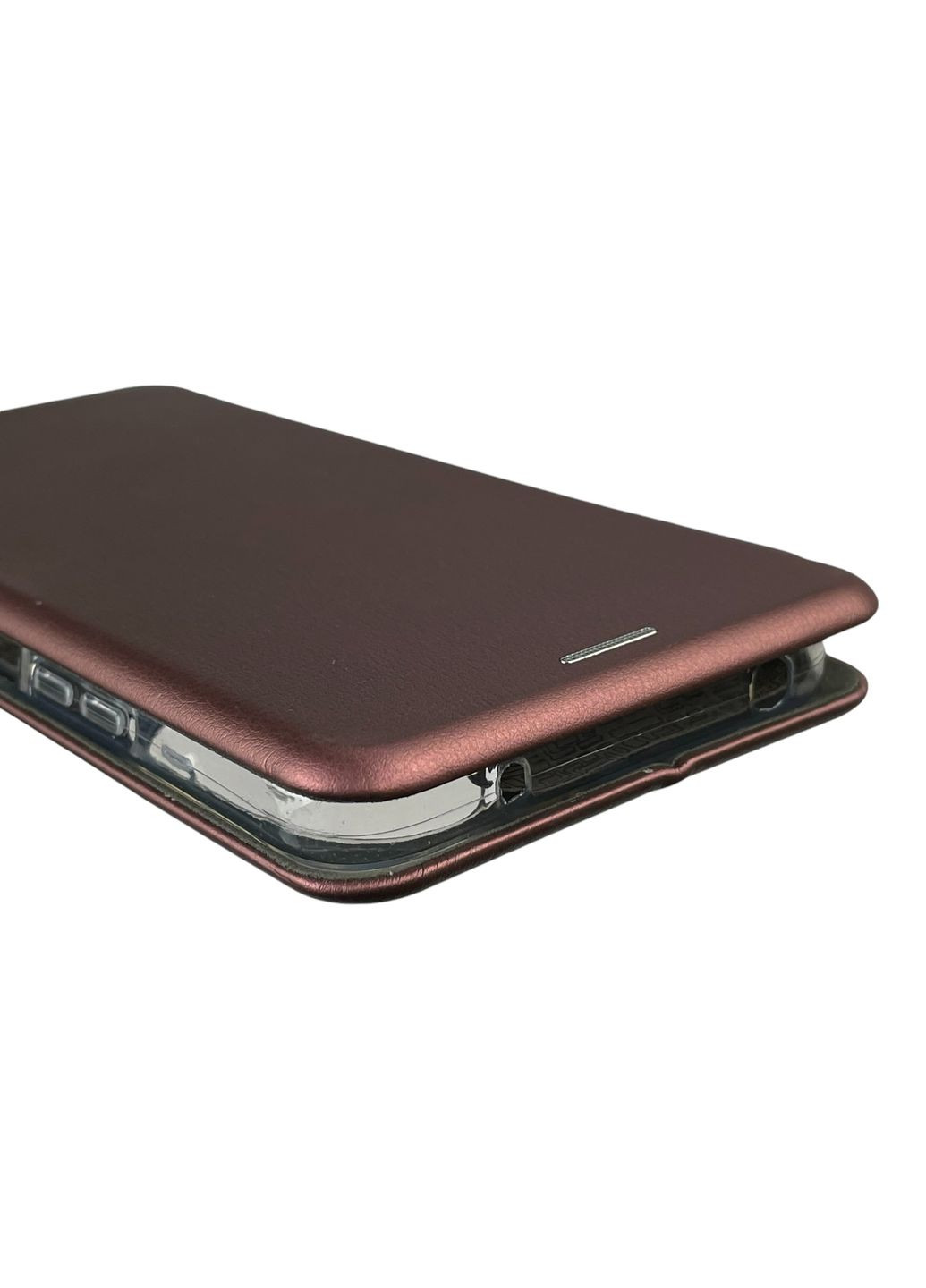 Чохол-книжка для POCO M6 з підставкою на сяомі поко м6 бордова gd1 Xiaomi (366019378)