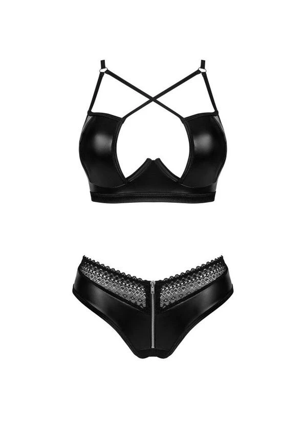 Черный демисезонный комплект js228183 black cherrylove JSY