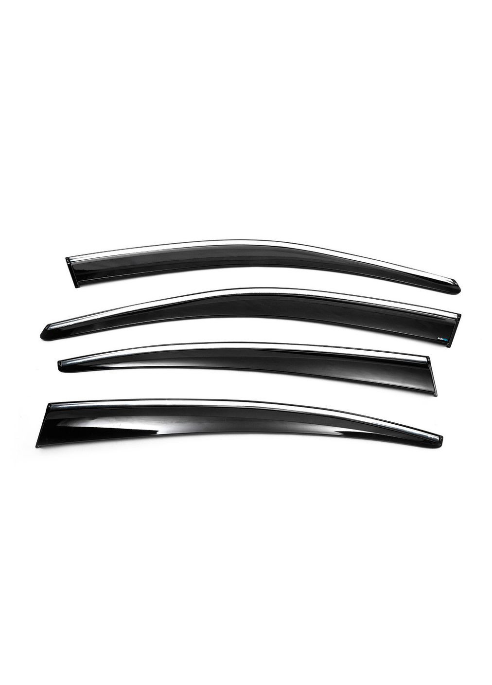 Вітровики з хромом SD (4 шт., Chrome) для Volkswagen Passat B8 2015-2023 рр Sunplex (389257403)