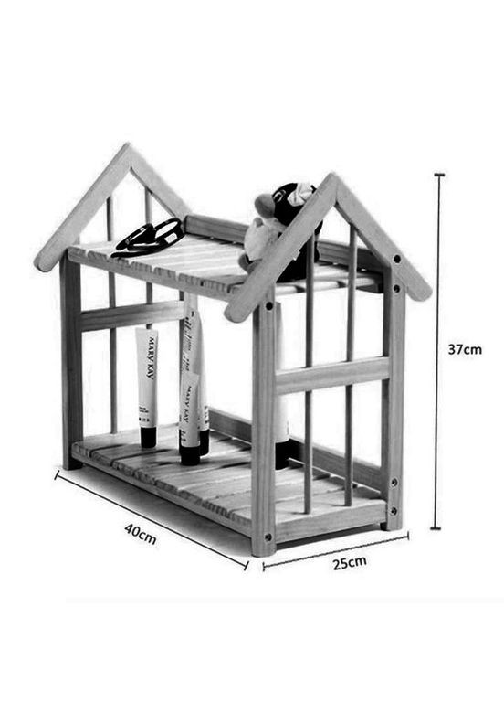 Підставка для квітів з дерева Ла-Фельгера 2 ваніль (ЦВП-204002) No Brand (328225726)