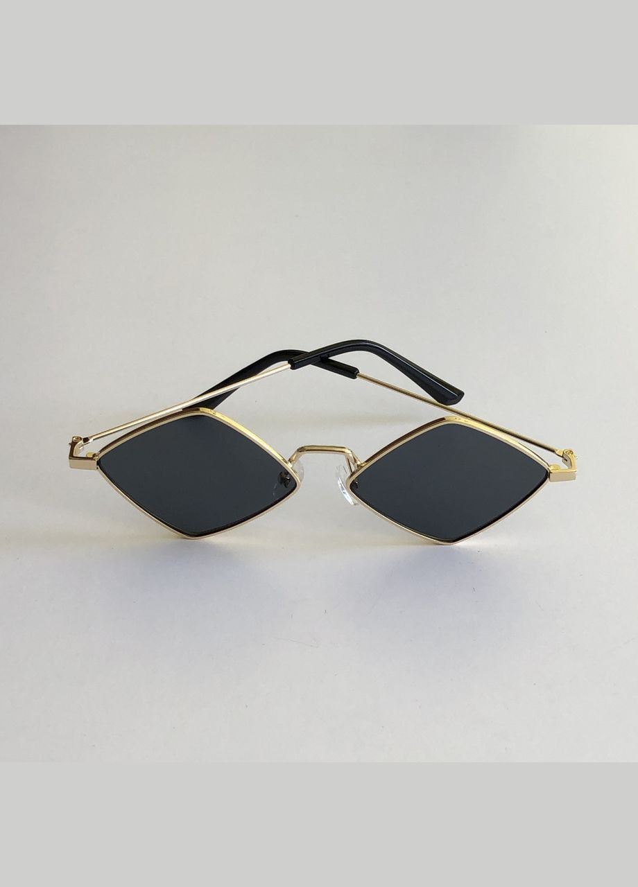 Трендові сонцезахисні окуляри ромби (4-133) No Brand (313286319)