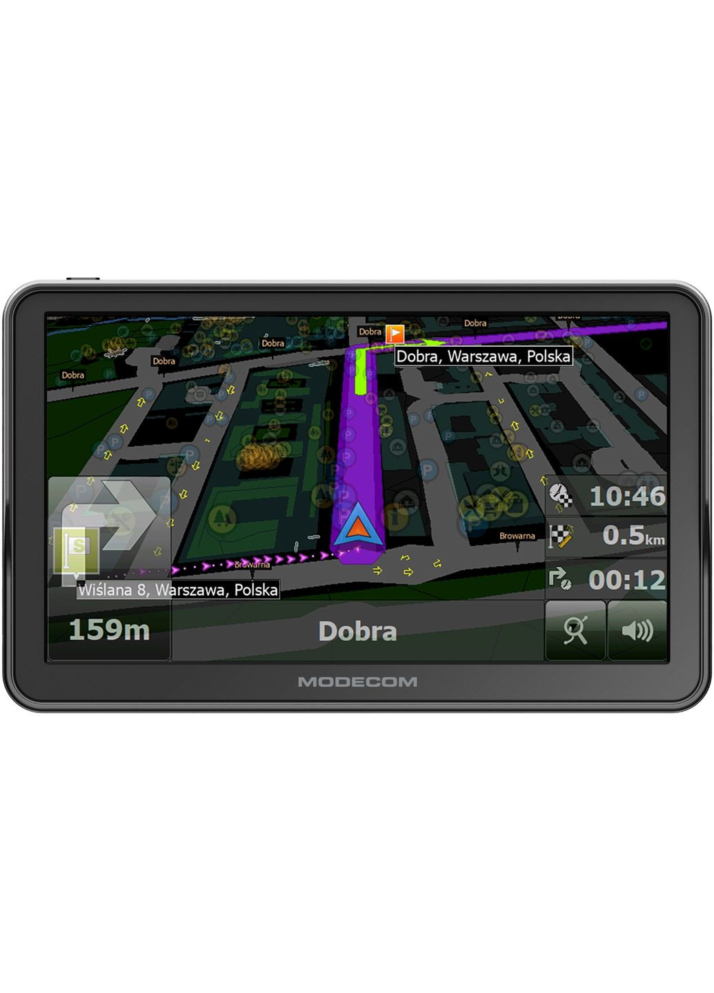 GPS Навигатор Device FreeWAY CX 7.3 TFT 16 GB 7" MapFactor EU Modecom (330031680)