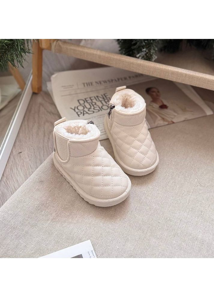 Цветные зимние ботинки детские зимние bx.duck, белый No Brand