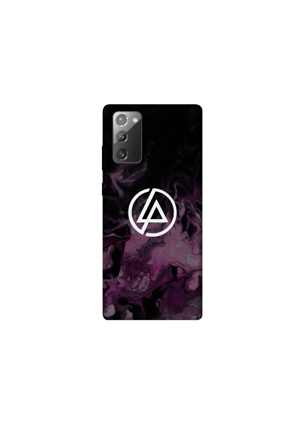 Чехол на Samsung Galaxy Note 20 Linkin Park logo ver.6 Frontalka (362030896)