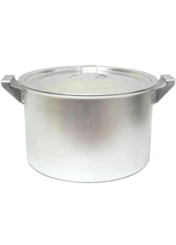 Каструля з кришкою GT-1626-80 26 см 8 л сіра Gusto (335972865)