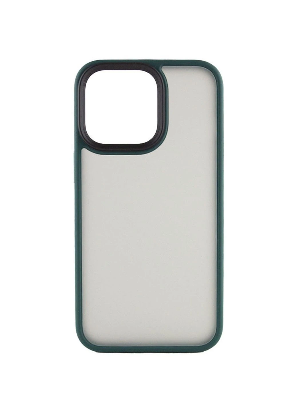 TPU+PC чохол Metal Buttons для Apple iPhone 14 Pro (6.1") Чорний No Brand (382804049)