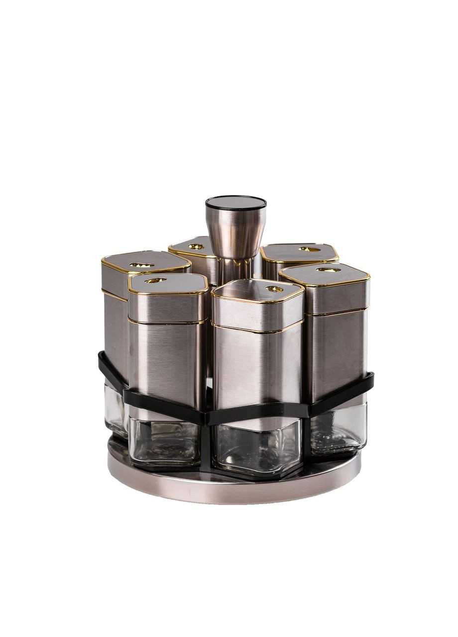 Набор для специй на подставке 6 предметов по 120 мл Jooki (358705598)