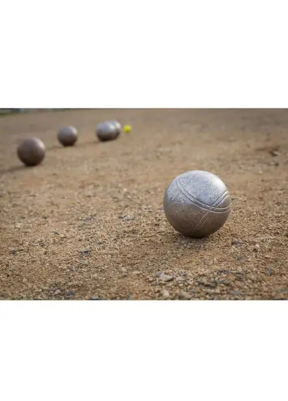 Комплект набор металлических мячей шаров с деревянным шариком веревкой в чехле для игры в петанк бочче 6 шт (477115-Prob) Unbranded (294654856)