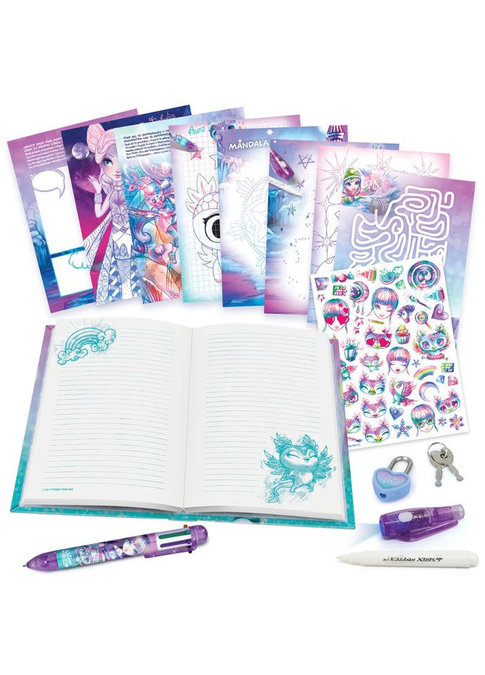 Щоденник для секретів "Айседора" 11104 з ключами та замочком Nebulous Stars (315351719)