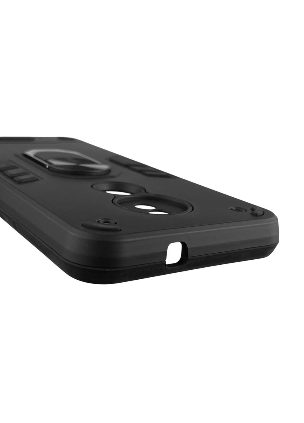 Чехол для телефона C21 (TA-1352) бронированный с магнитным кольцом-держателем на нокиа с21 чёрный Nokia (366233315)