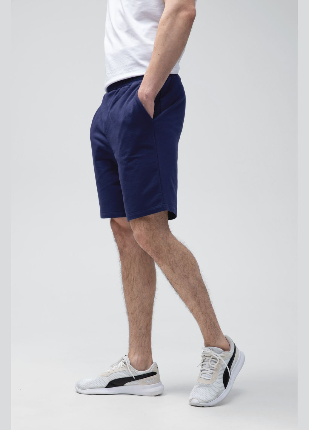 Набор базовые мужские шорты 2 шт, Темно-синий/Черный (U0701M-Blue-Black) RAY Basic (344899432)