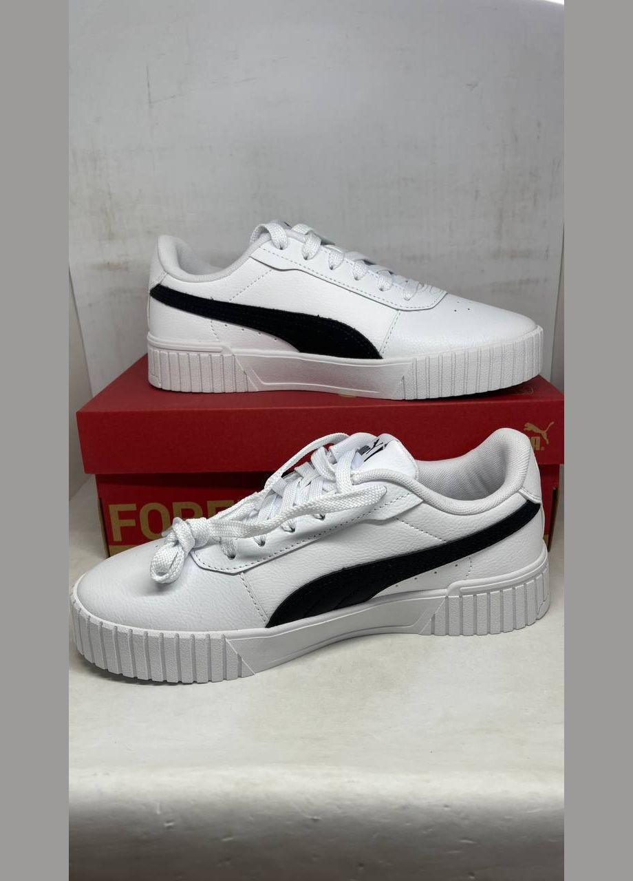 Кроссовки женские Puma carina 2.0 white белые (302243835)