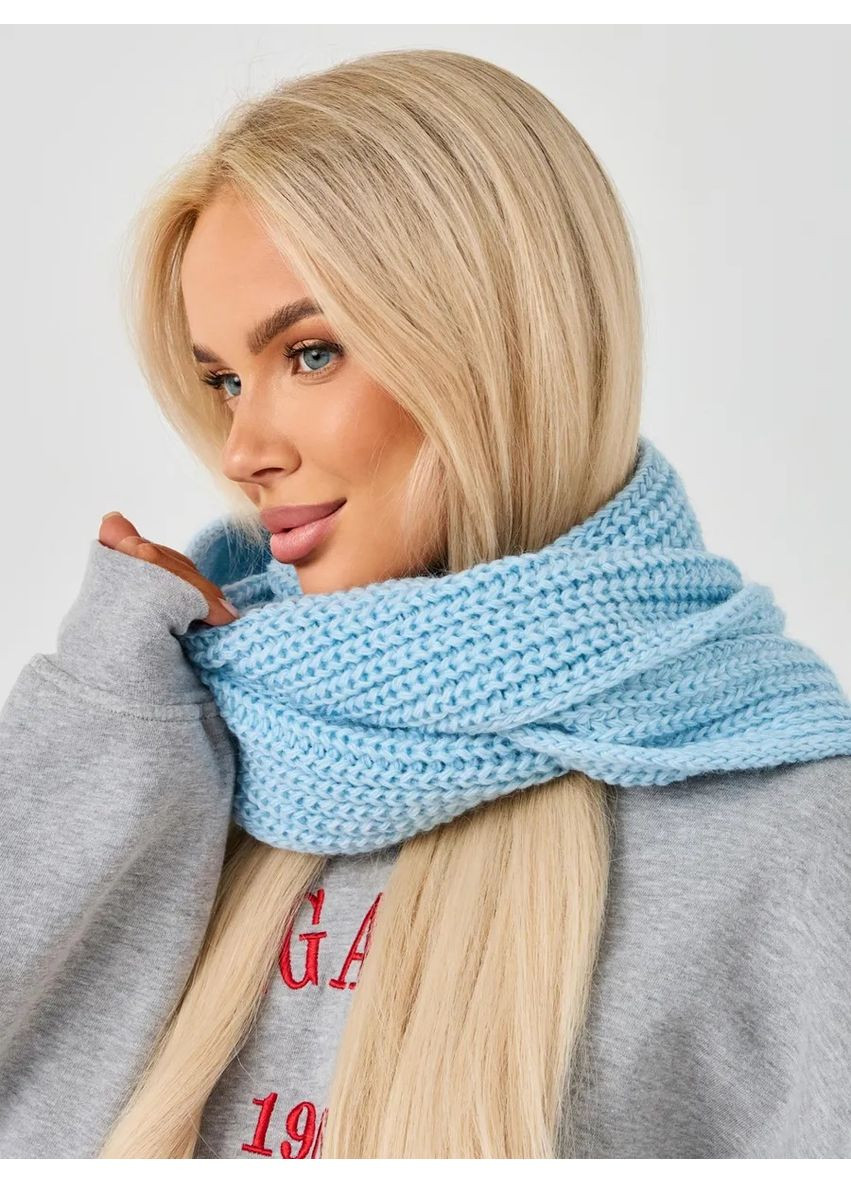 Женский шарф-снуд классический No Brand Хомут барбара (363254166)