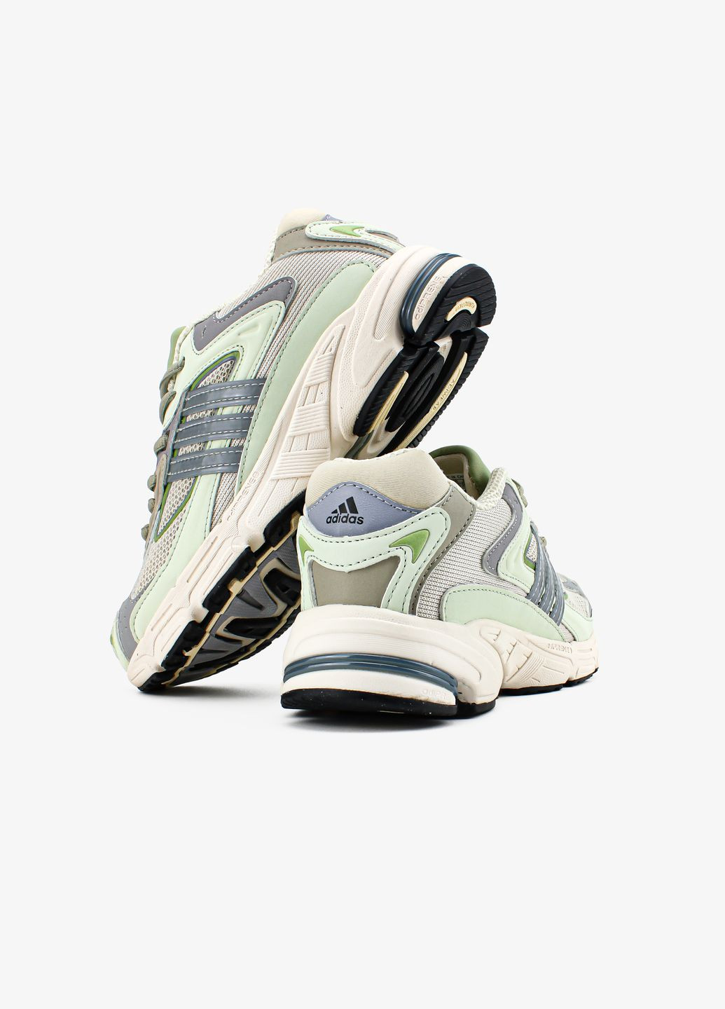 Бежеві всесезон кросівки чоловічі adidas response x bad bunny cream beige grey | адідас респонс бежеві сірі No Brand