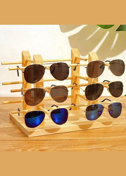 Органайзер для окулярів з дерева Рендалі 43 каррі (ОЧК-436103) No Brand (328081460)