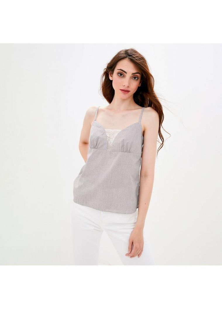 Поліестерова майка на бретелях зручного крою — майка для комфортного сну ARTKNIT (ak21583p) Art Knit — 334894209