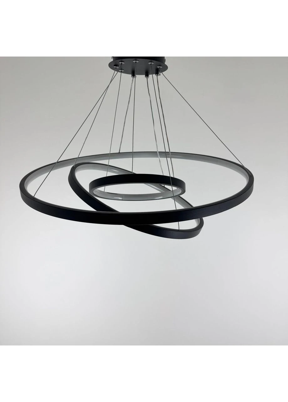 Люстра подвесная "Modern Ring's" 3213-60-40-20C BK B 110W Besma (401793860)