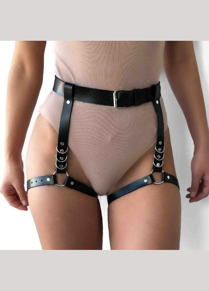 Портупея на пояс на бедра гартеры Garter БДСМ аксессуар style 3 XS-XL Lovetoy (303877616)