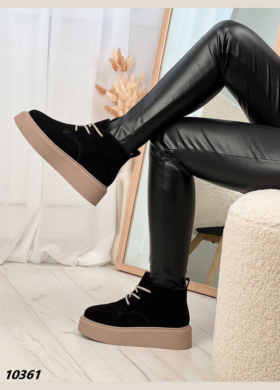 Зимние ботинки Vakko из натуральной замши