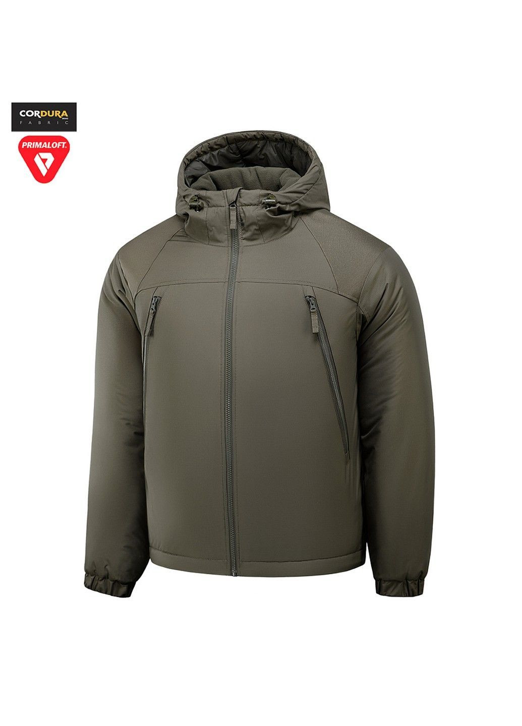 Темно-зеленая зимняя зимняя куртка alpha basic primaloft dark olive M-TAC