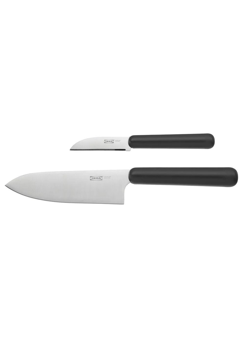 Набір ножів ІКЕА FORDUBBLA сірий (00436790) IKEA (267898163)