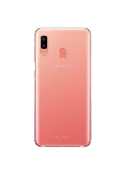 Чохол до мобільного телефона (EF-AA205CPEGRU) Samsung Galaxy A20 (A205F) Gradation Cover Pink (366154493)