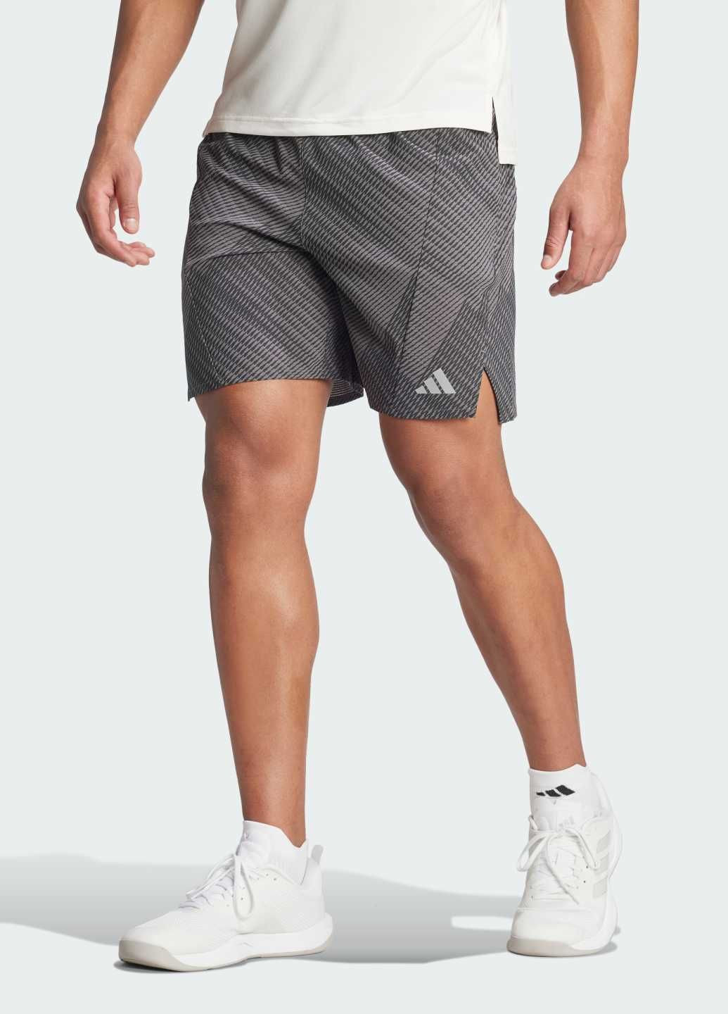 Шорты с принтом Designed for Training HIIT Workout HEAT.RDY adidas (304053508)