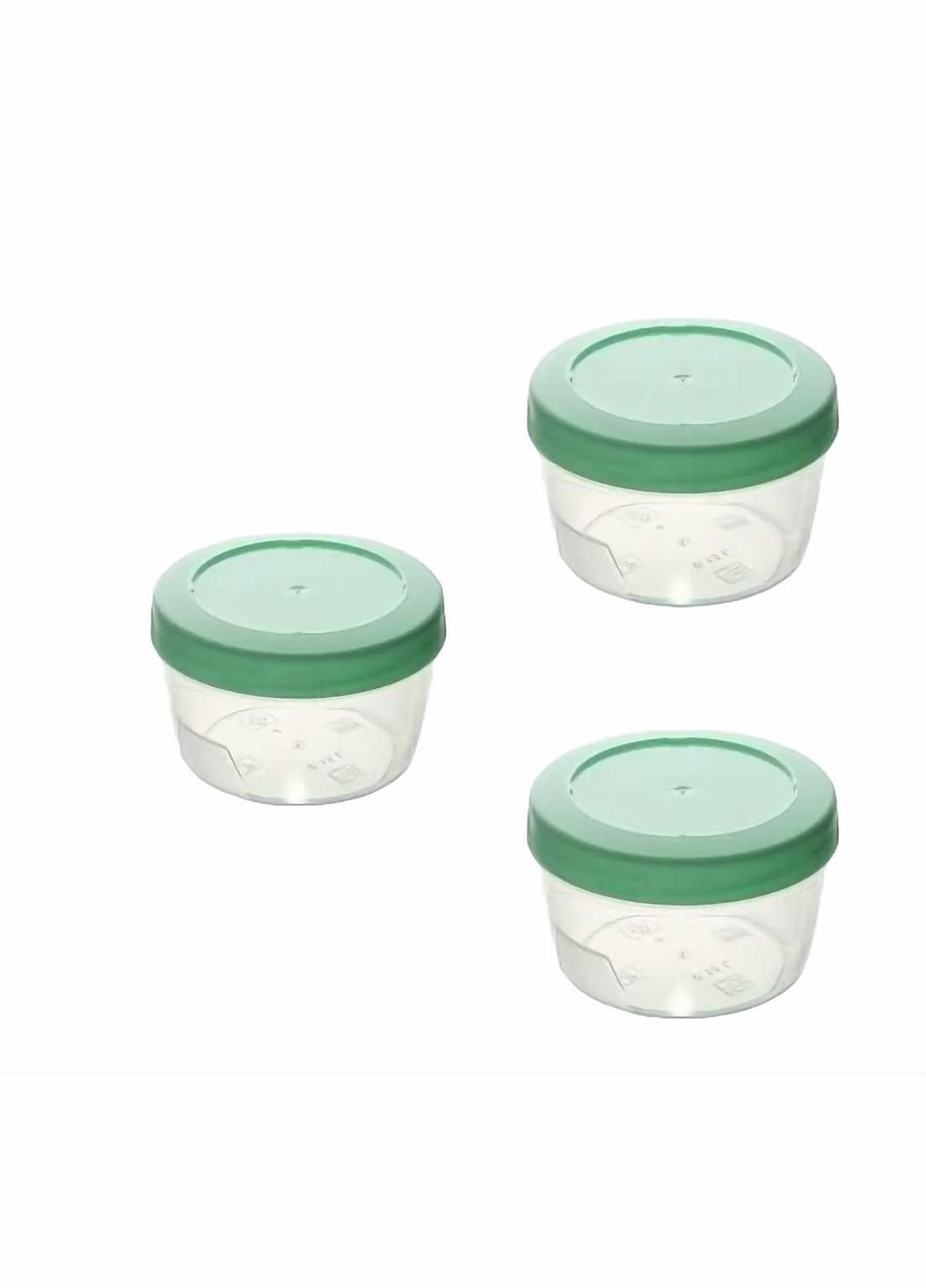 Набор контейнеров "Винтаж" 3 шт. 150 мл No Brand (342099087)