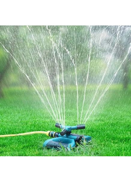 Насадка розпилювач для поливу газону розбризкувач, що обертається на 360 градусів садова форсунка для поливу рослин (NR176) No Brand (361029046)