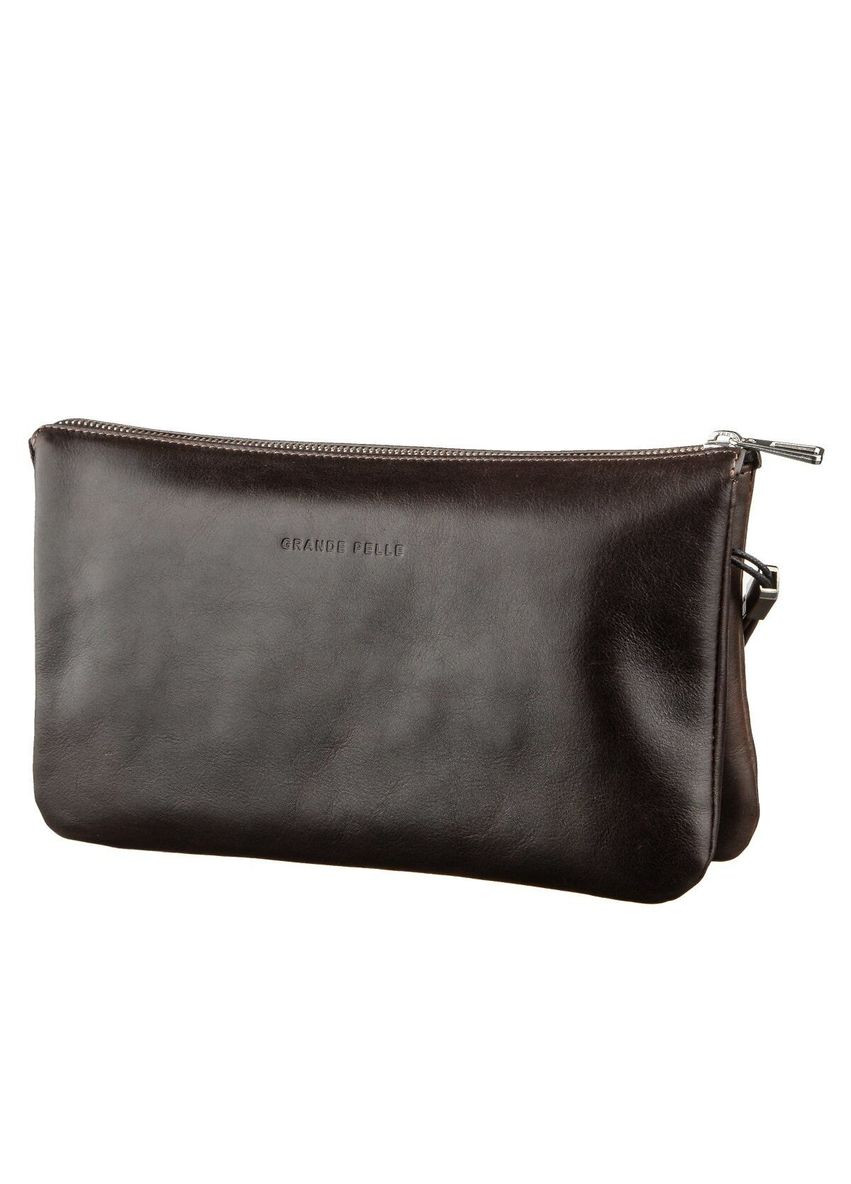 Барсетка мужская 11263 в гладкую кожу. Grande Pelle (331911295)