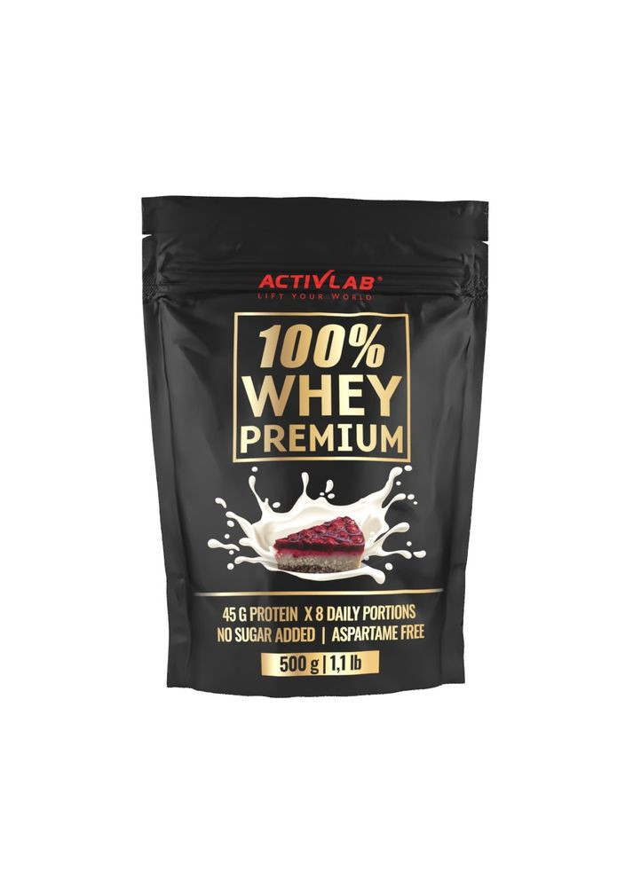 Протеин 100% Whey Premium, 500 грамм - Вишневый пирог ActivLab (361035521)