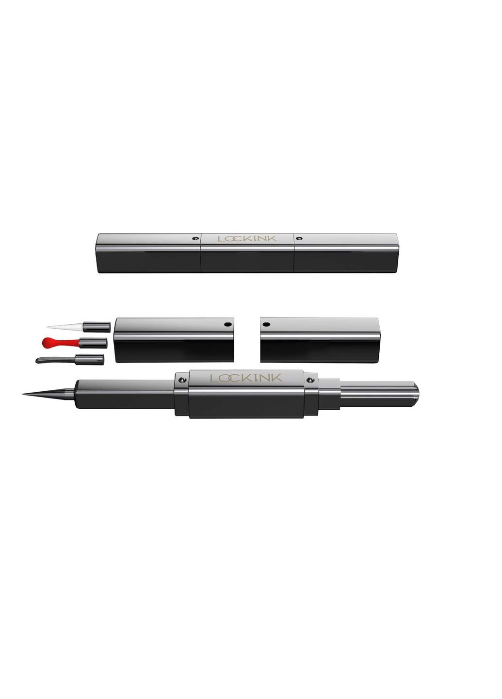 Эксклюзивный тиклер 5-head Flirting Tickler - Grey с пятью насадками Lockink (335394643)