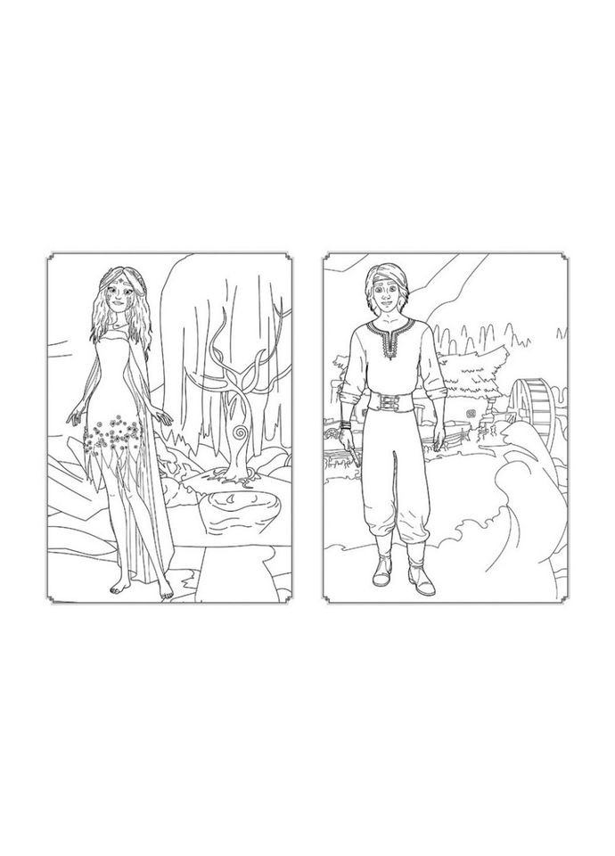 Раскраска Магия цвета. Волшебный мир Ранок 1807005 с наклейками Ranok Creative (334159964)